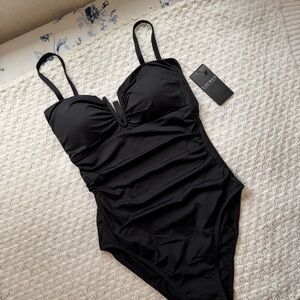 Ralph Lauren Black One-Piece Swimsuit